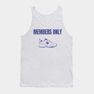 New Balance Parody Members Only Tank Top